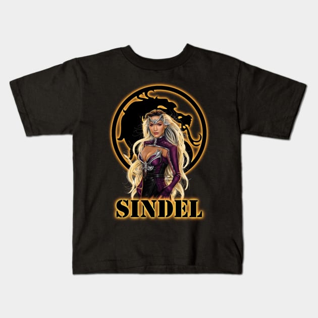 Sindel Kids T-Shirt by NRO Arte Digital